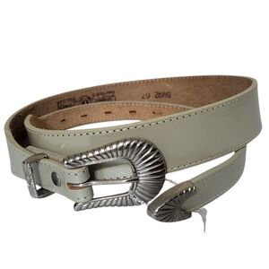 Vintage Circle Y Of Yokum Handmade Leather Western Ranch‎ Belt 30 USA Womens M